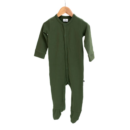 Essential Sleep Suit in Pine, designed by Burrow and Be