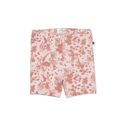 Flower Splash Bike Shorts, designed by Burrow and Be