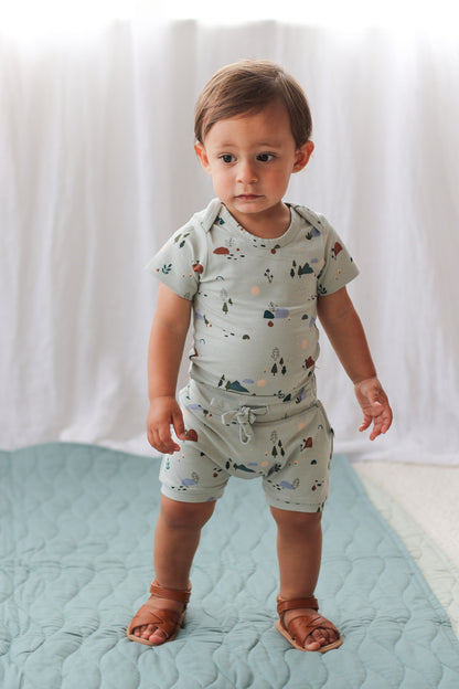 Garden Treasures Short Sleeve Bodysuit