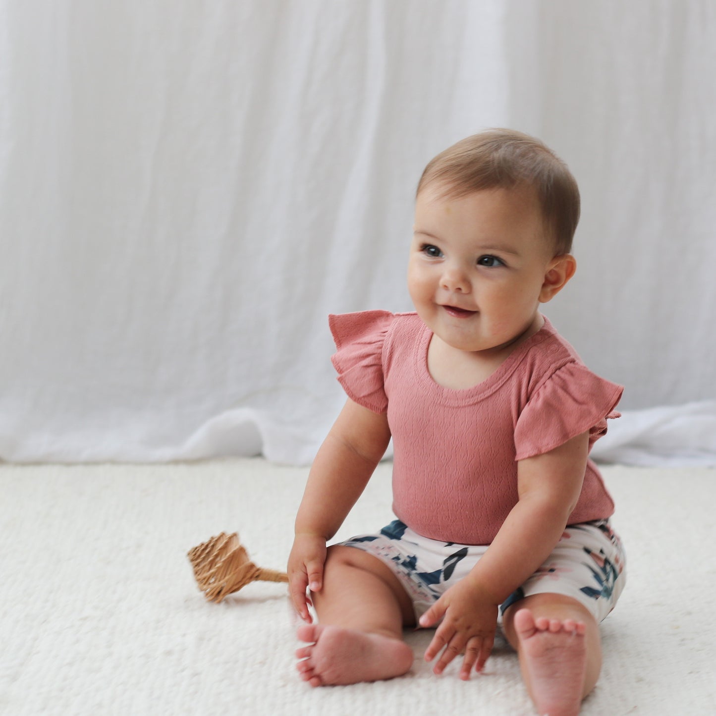 Pink Clementine Bike Shorts