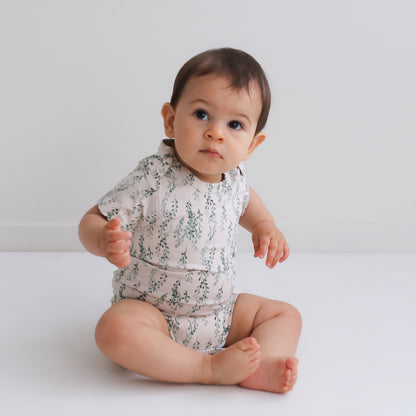 String of Pearls Short Sleeve Bodysuit