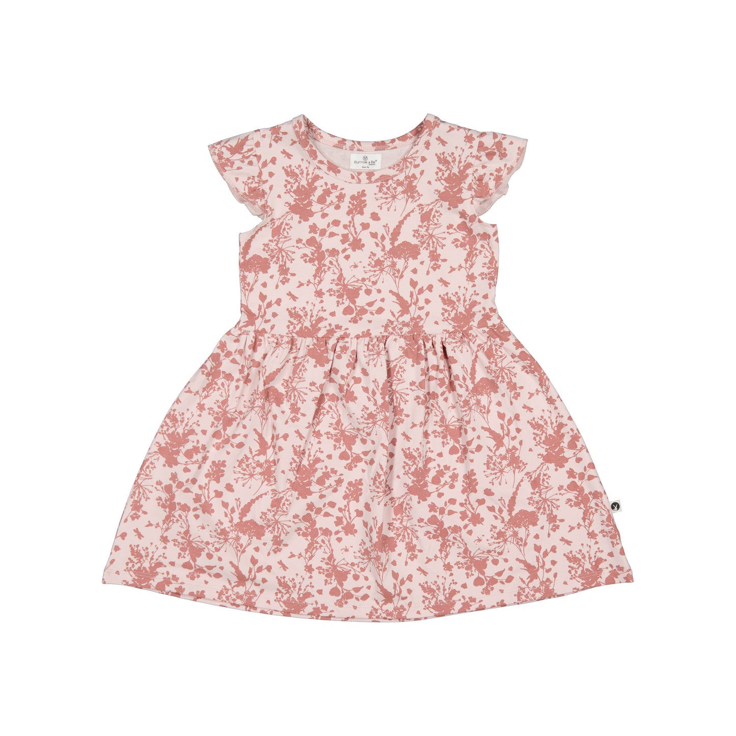 Flower Splash Flutter Dress, designed by Burrow and Be