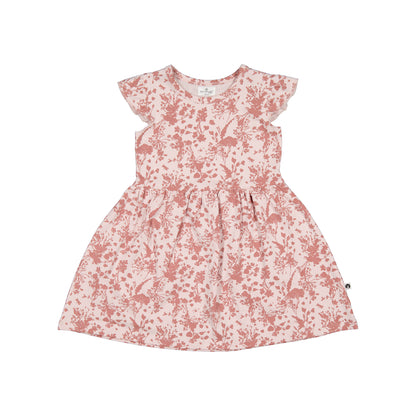 Flower Splash Flutter Dress, designed by Burrow and Be