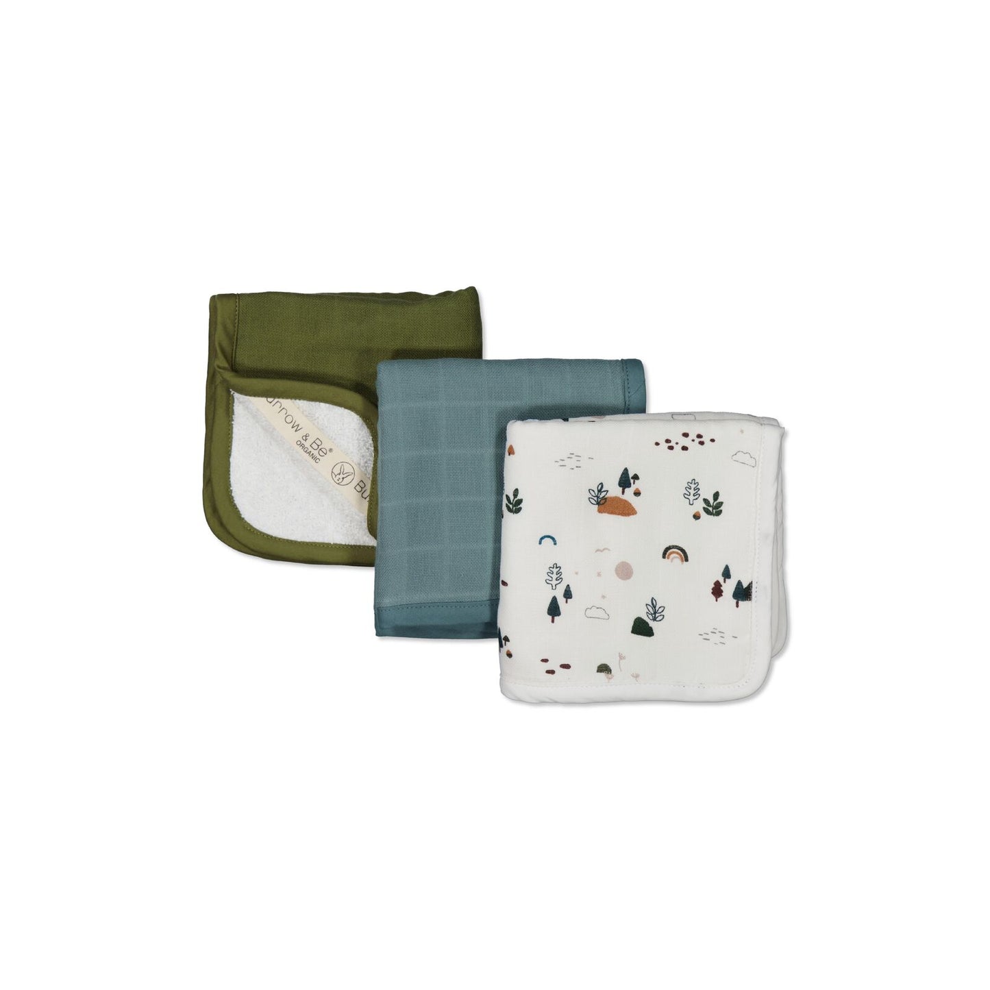 Garden Treasures Wash Cloth Set