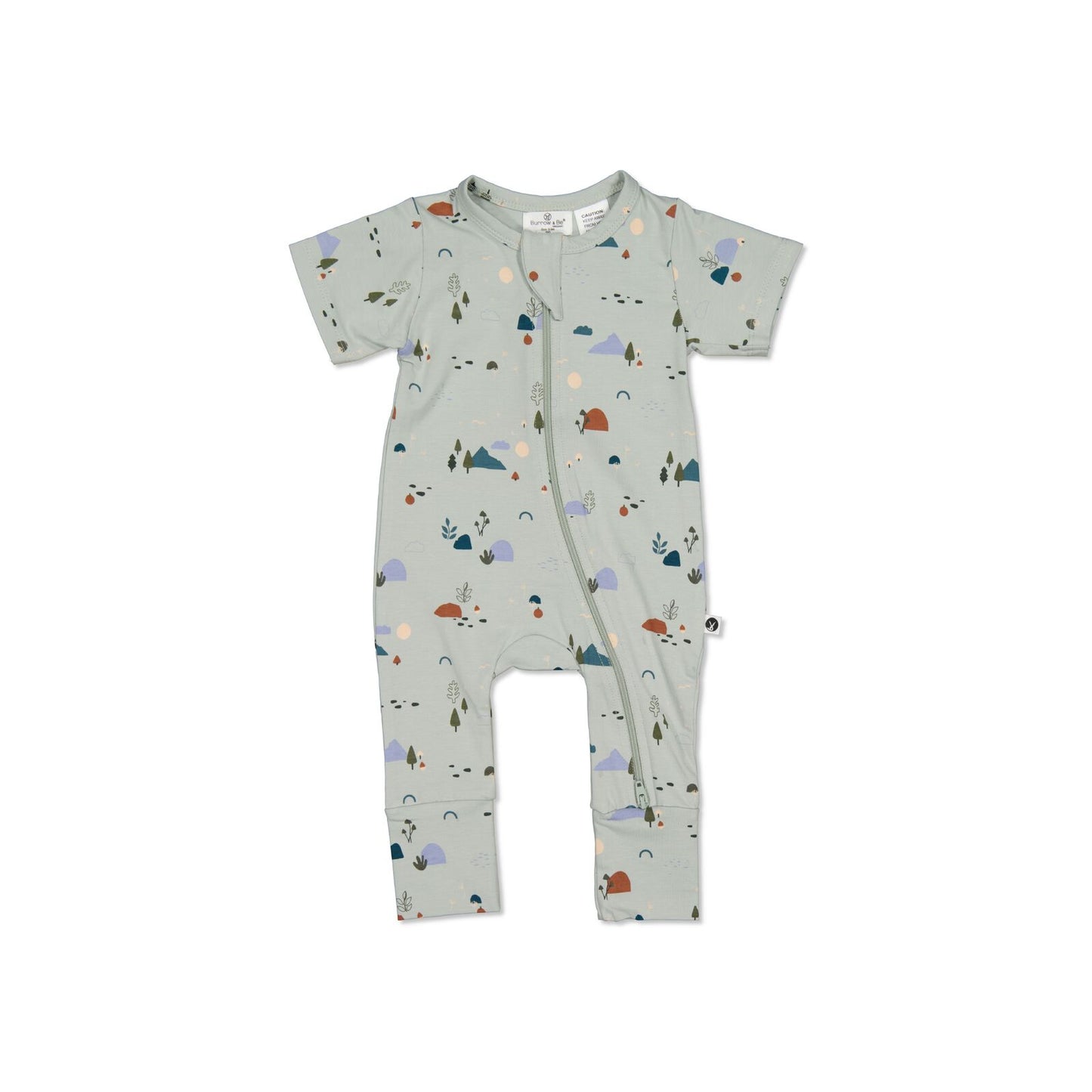 Garden Treasures Zip Suit - Short Sleeve