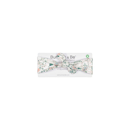 Essential Baby Headband in Wildflower print, designed by Burrow and Be